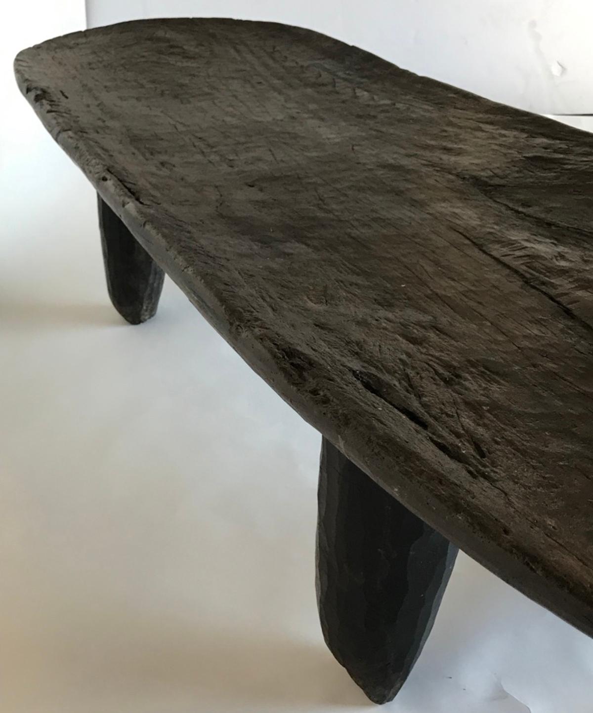 low rustic coffee table