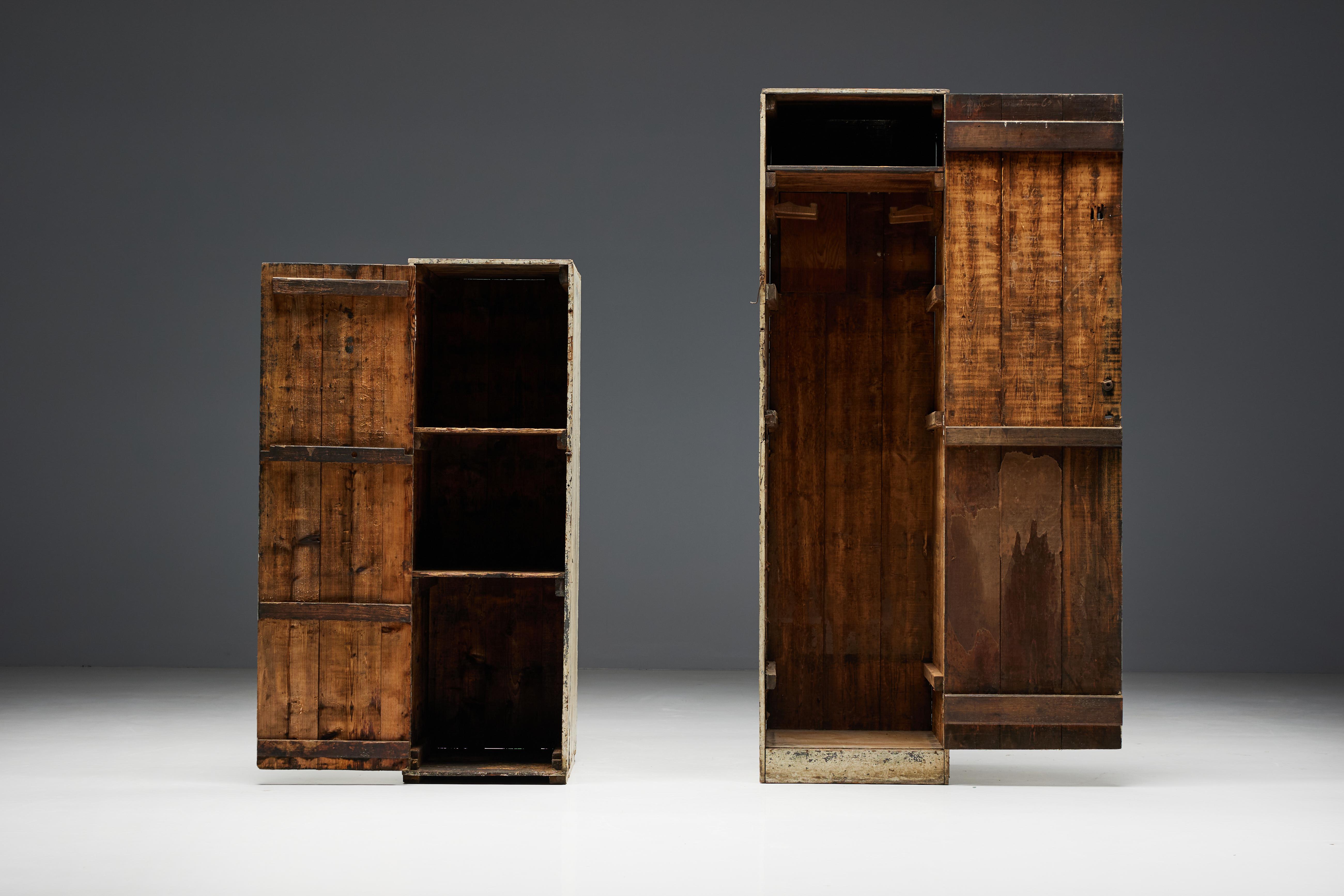 Rustic Primitive Cabinet, France, 19th Century For Sale 7