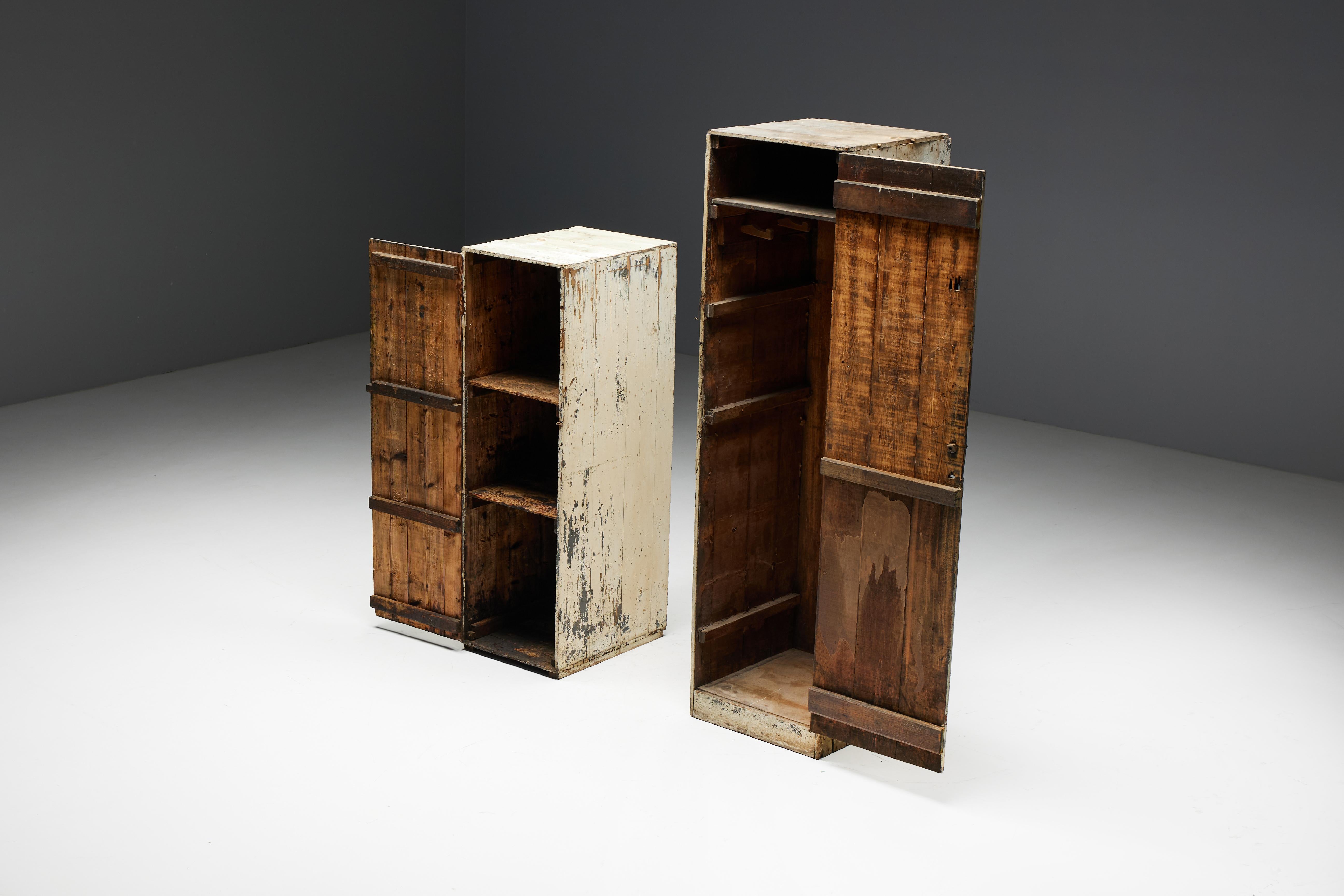Rustic Primitive Cabinet, France, 19th Century For Sale 8