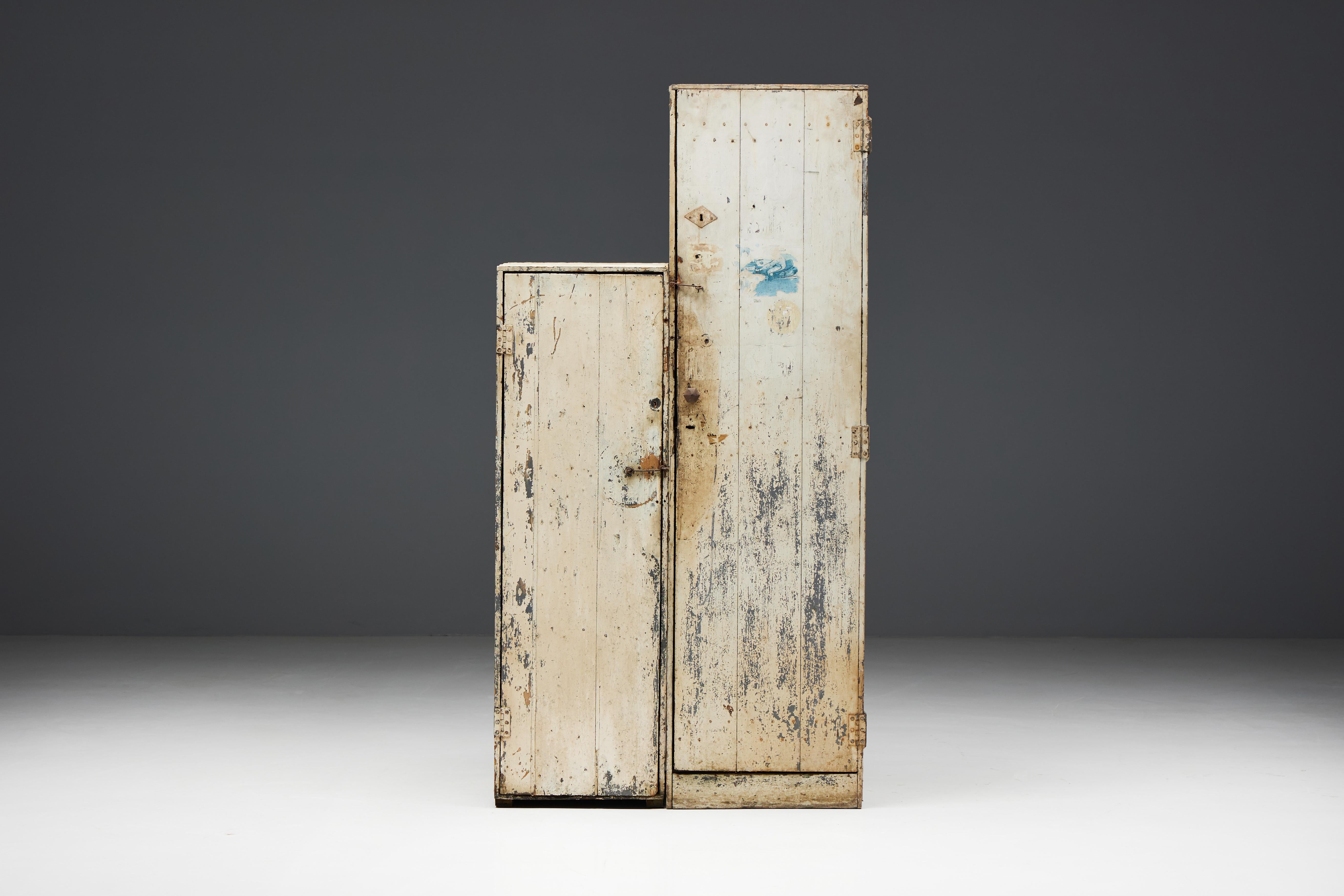 Rustic Primitive Cabinet, France, 19th Century For Sale 10