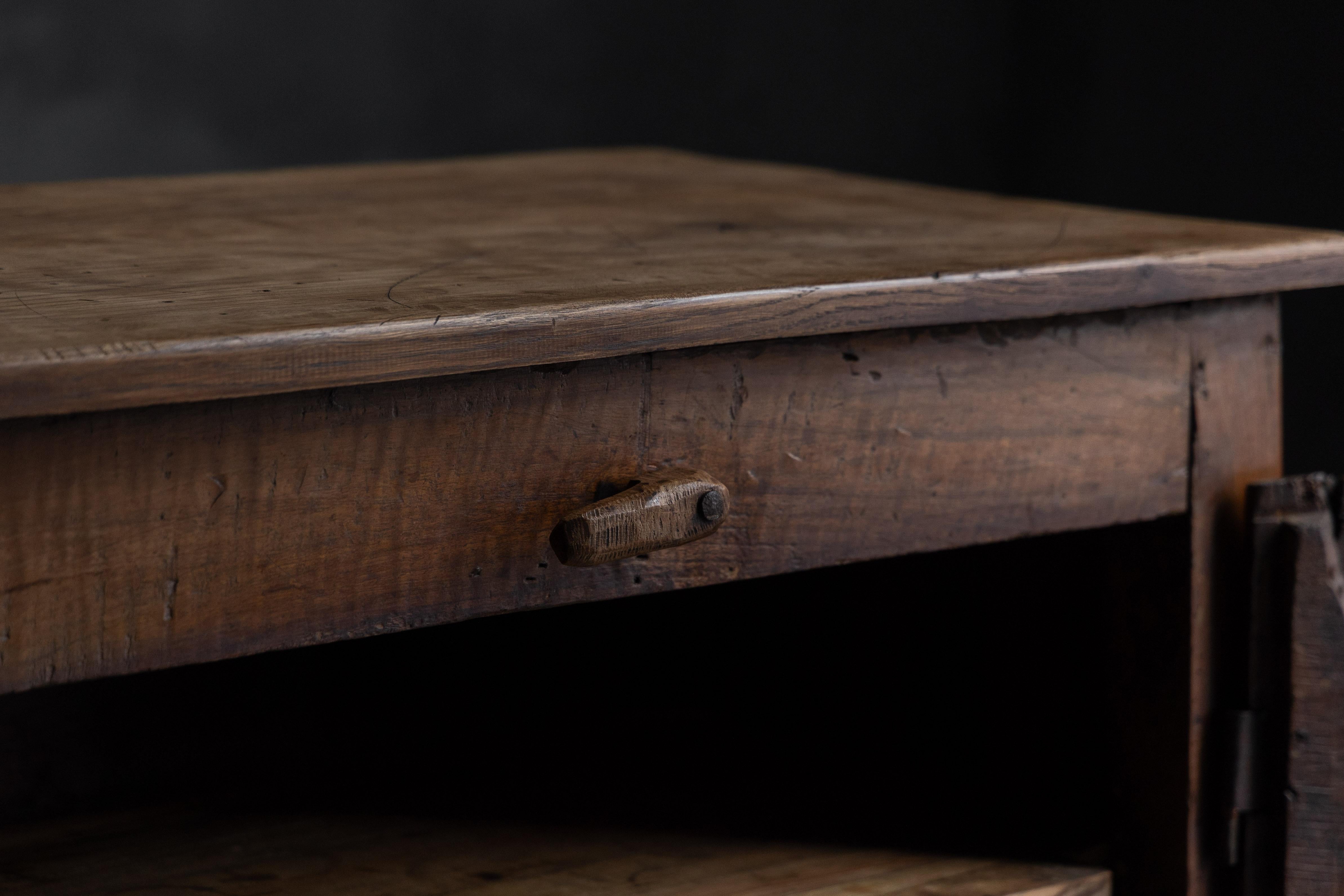 Rustico Rustic Primitive Cabinet, France, 19th Century in vendita