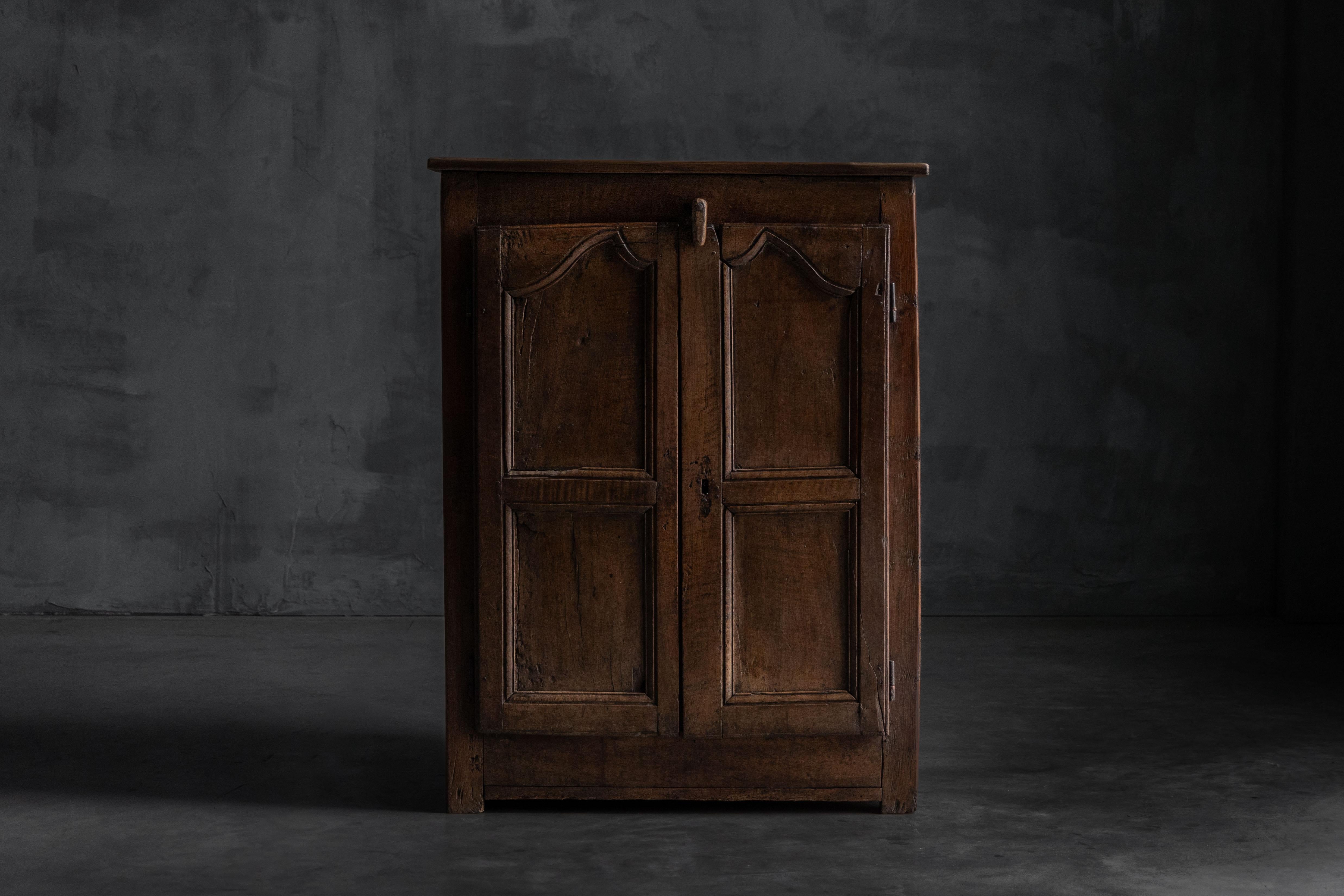Francese Rustic Primitive Cabinet, France, 19th Century in vendita