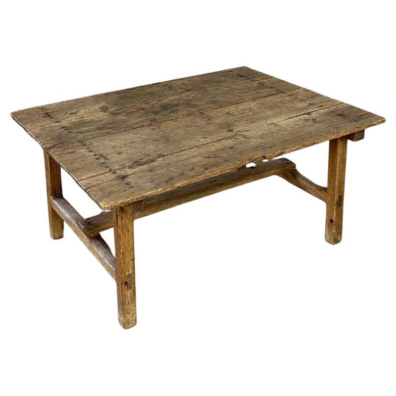 Infinity Rustic Silver Coffee Table For Sale at 1stDibs