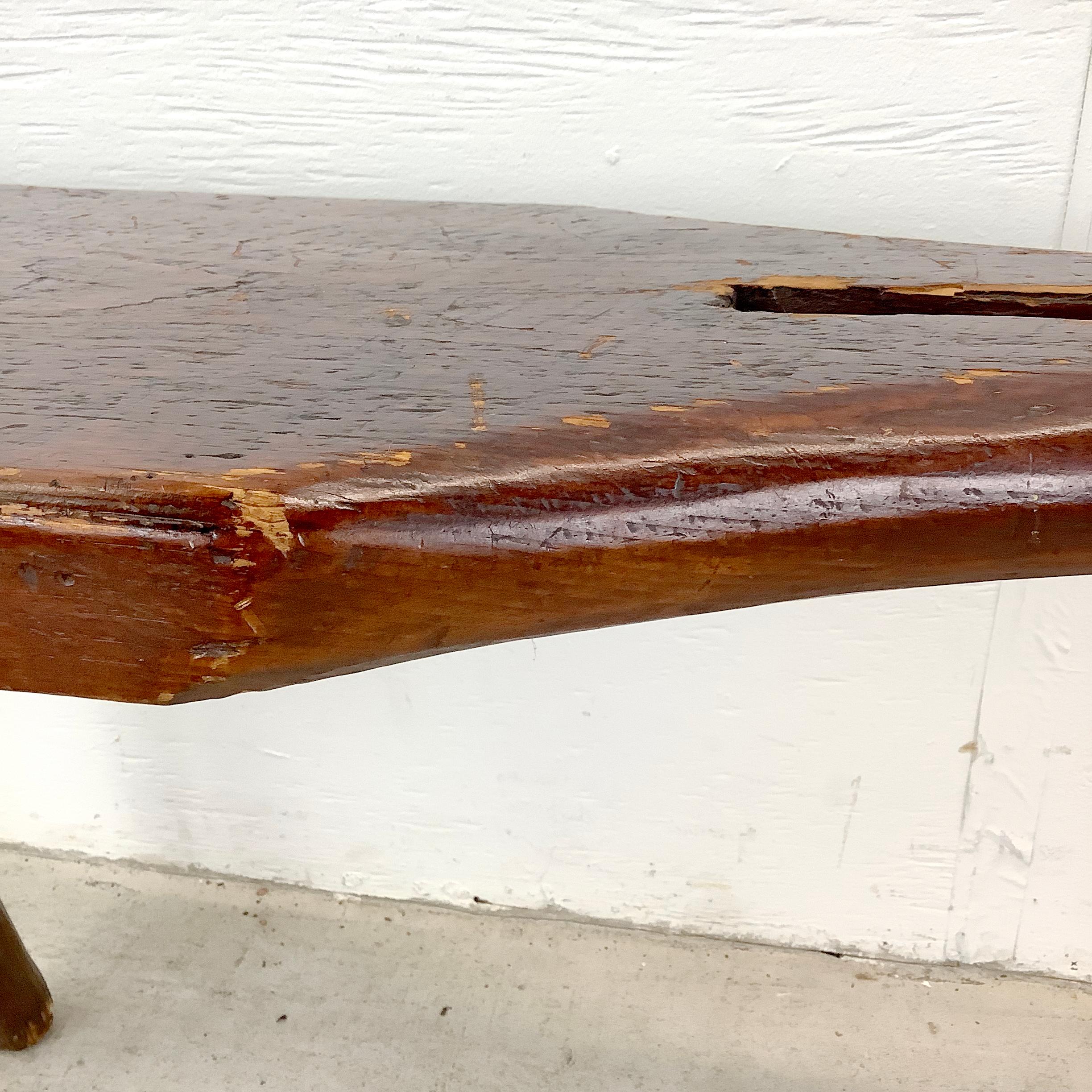 Rustic Primitive Decorative Cobblers Bench For Sale 11