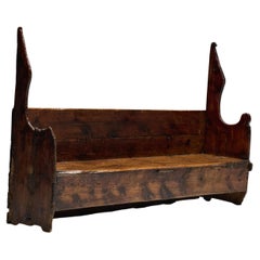 Banco Rústico Primitivo de Granja, España, Siglo XVIII