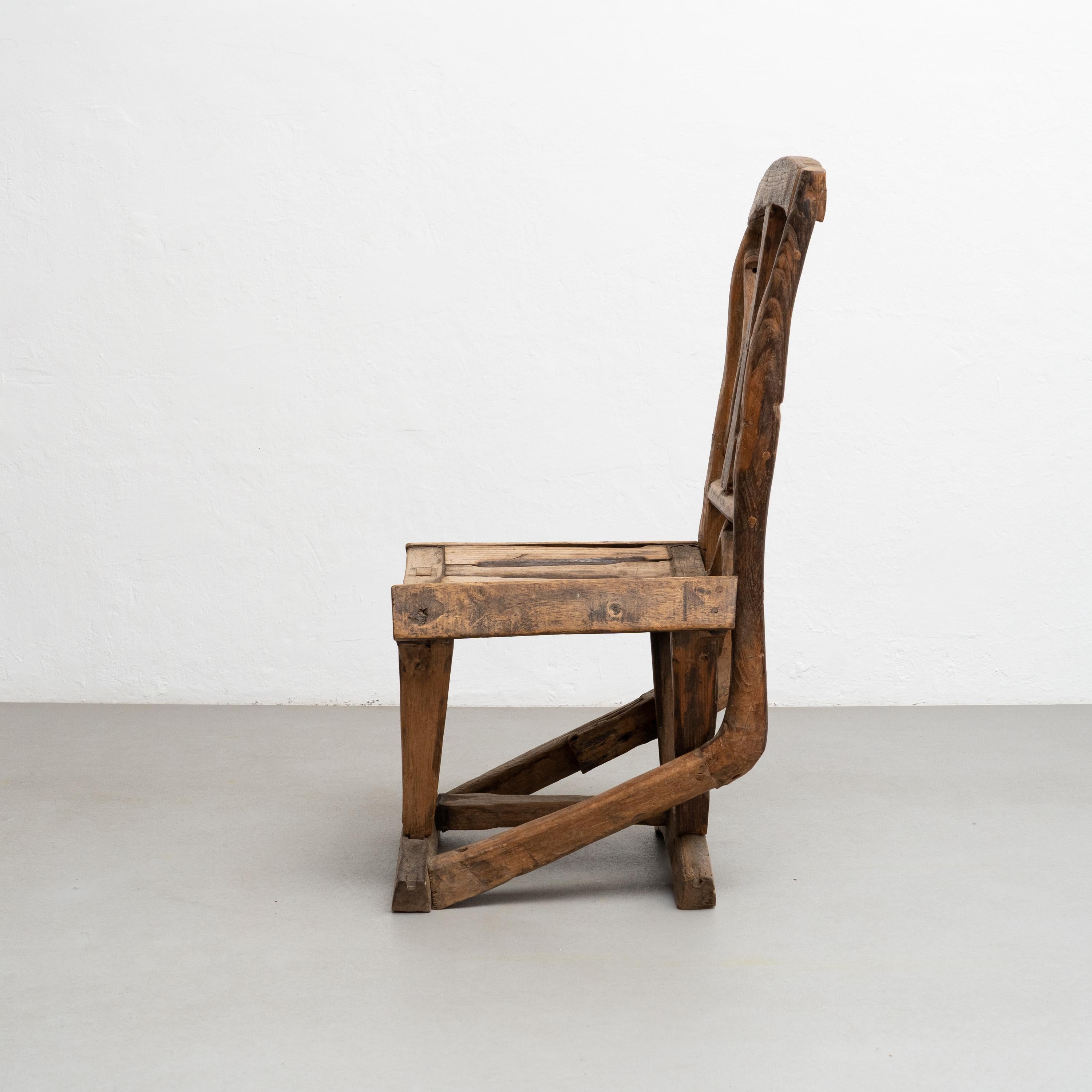 handmade wooden chairs
