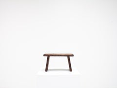 Rustic, Primitive, Wabi Sabi, Antique, Naive Vintage Stool/Table, England c1900s