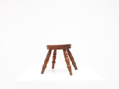 Rustic, Primitive, Wabi Sabi, Antique, Naive Vintage Stool/Table, England