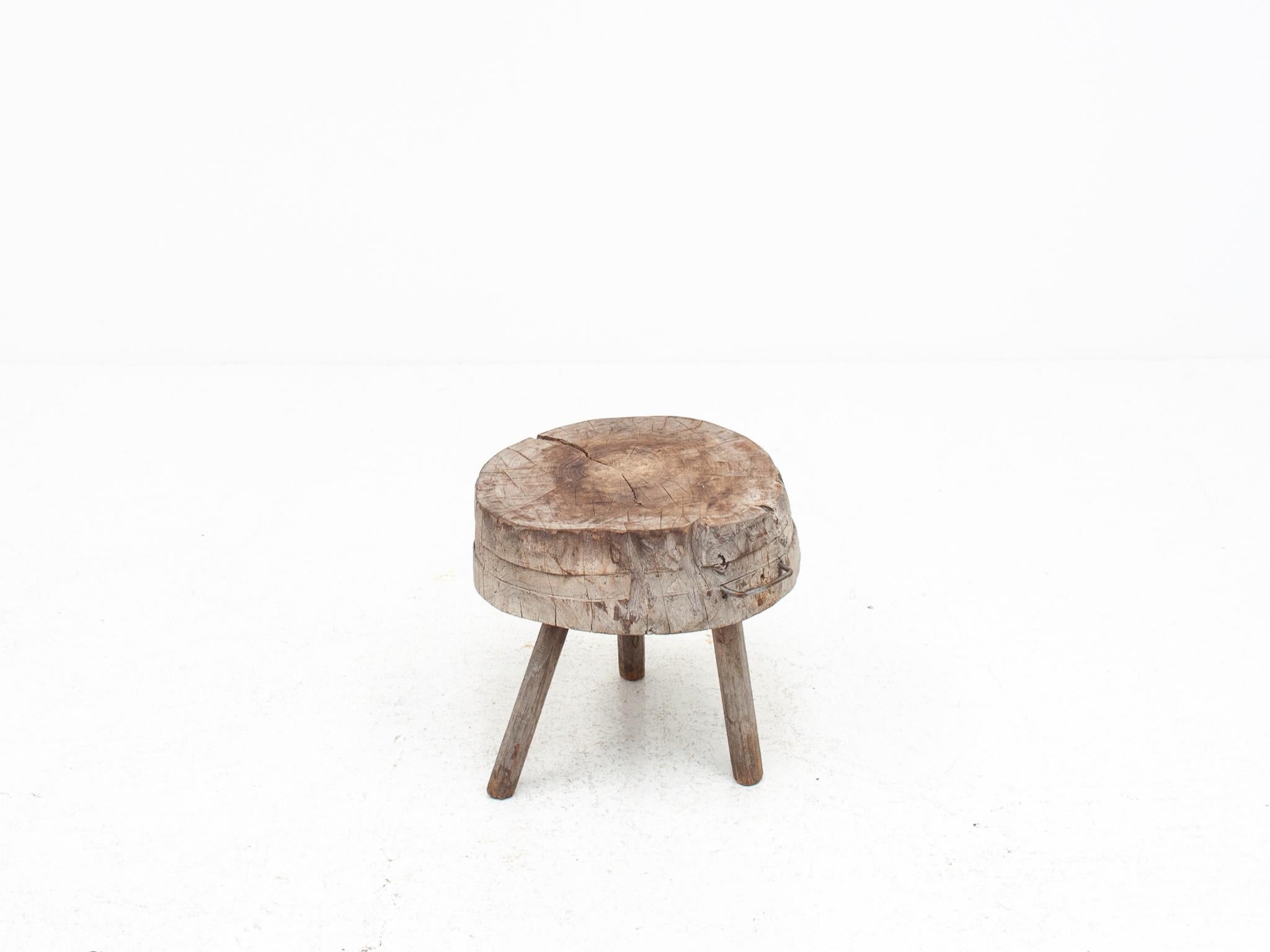 Tavolo rustico, primitivo, Wabi Sabi, tagliere naif, Francia, XIX secolo circa in vendita 1