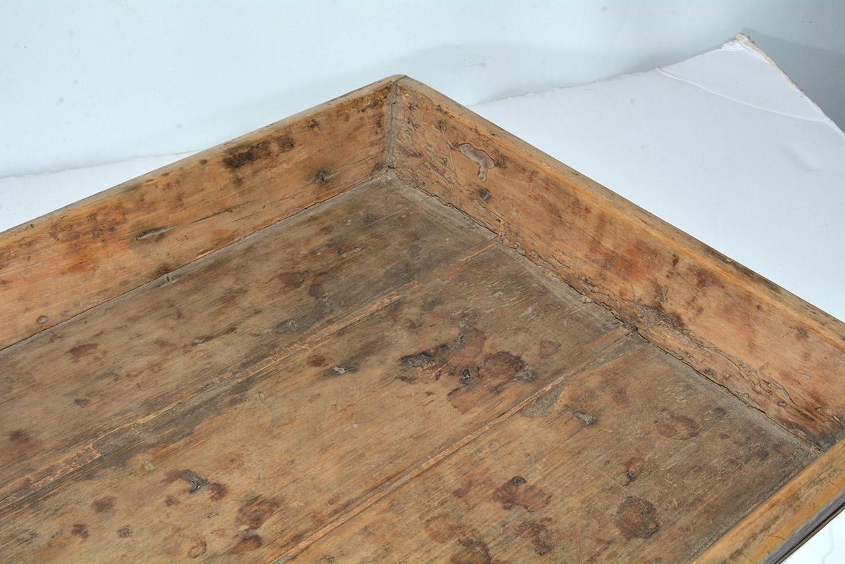 Country Rustic Provincial Style Chinese Tea Tray