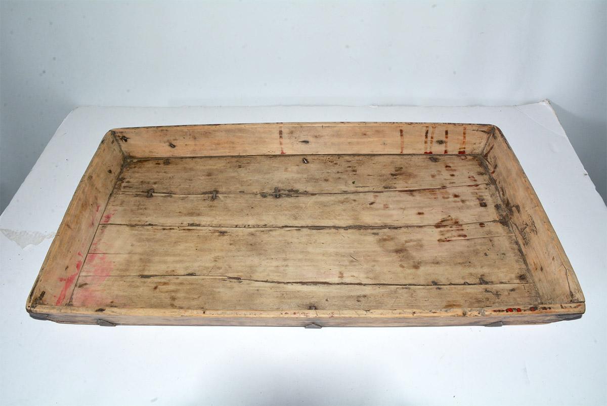 Asian Rustic Provincial Style Chinese Tea Tray
