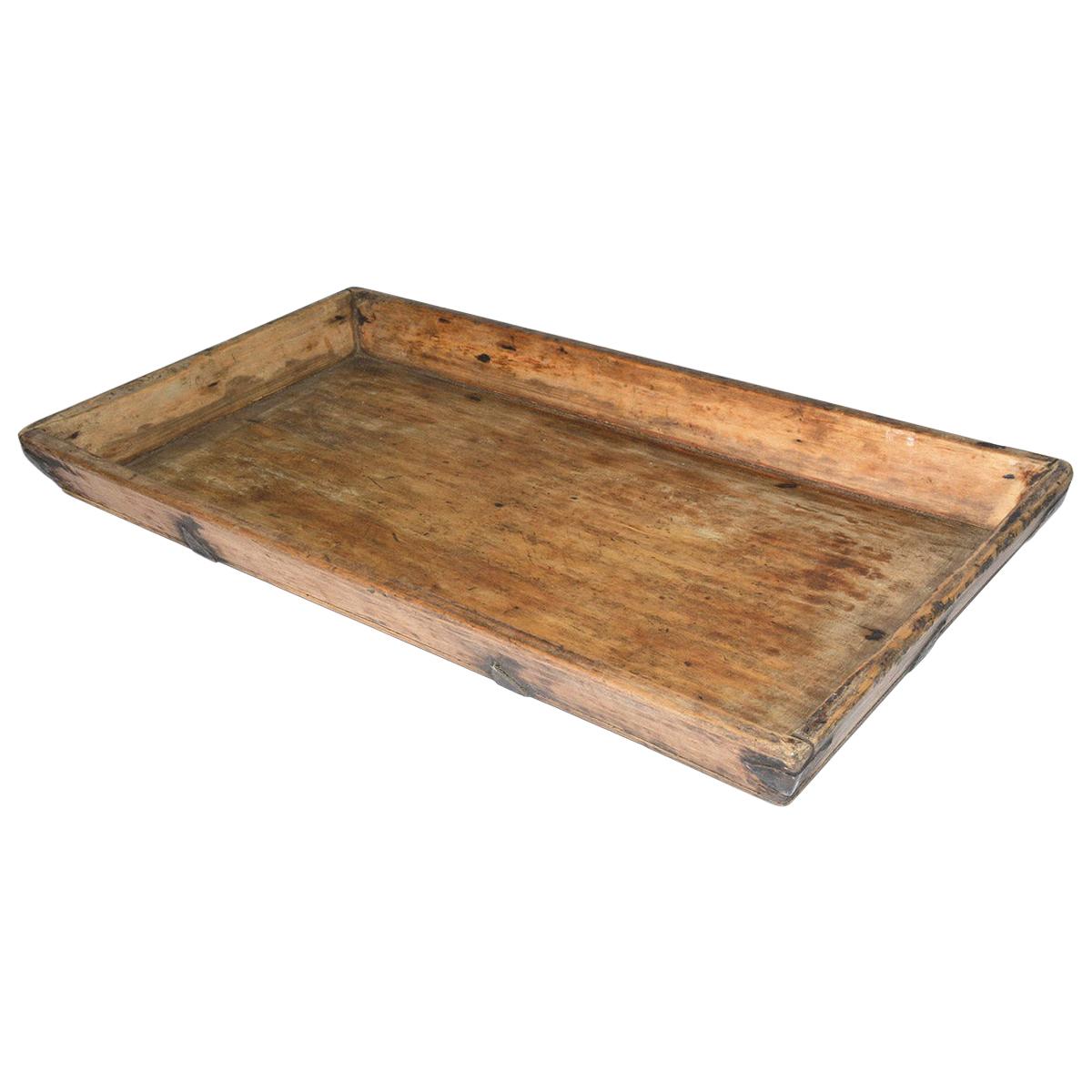 Rustic Provincial Style Chinese Tea Tray