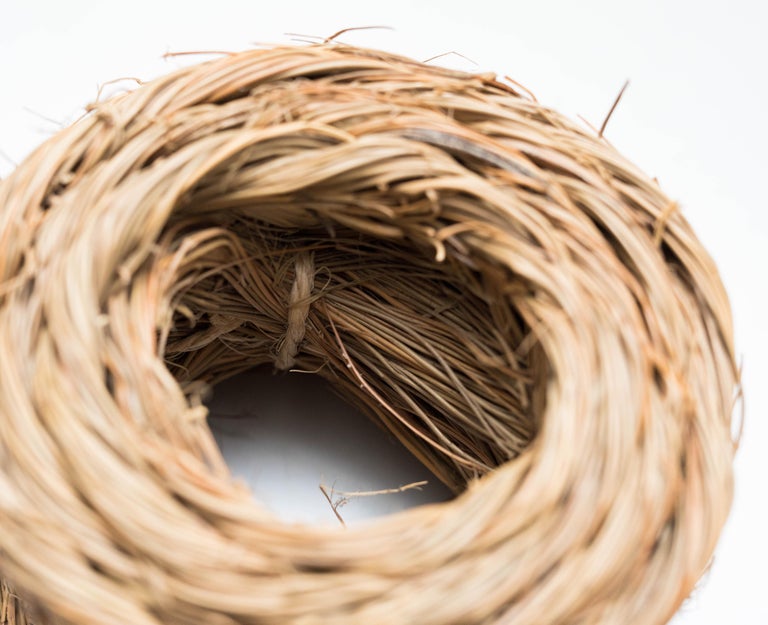 Rustic Rattan Decorative Object, 1960 For Sale at 1stDibs