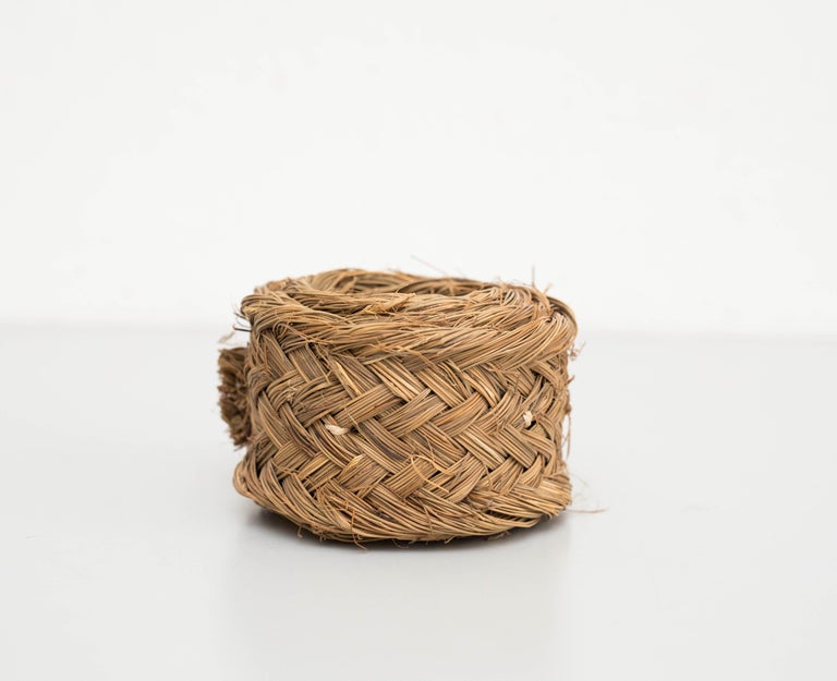 Rustic Rattan Decorative Object, 1960 For Sale at 1stDibs