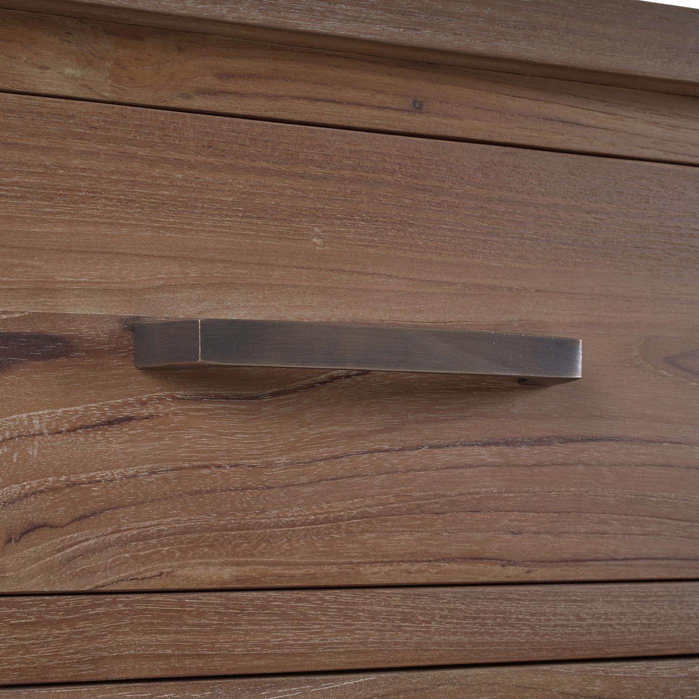 Rustikales Sideboard aus aufgearbeitetem Teakholz im Angebot 1