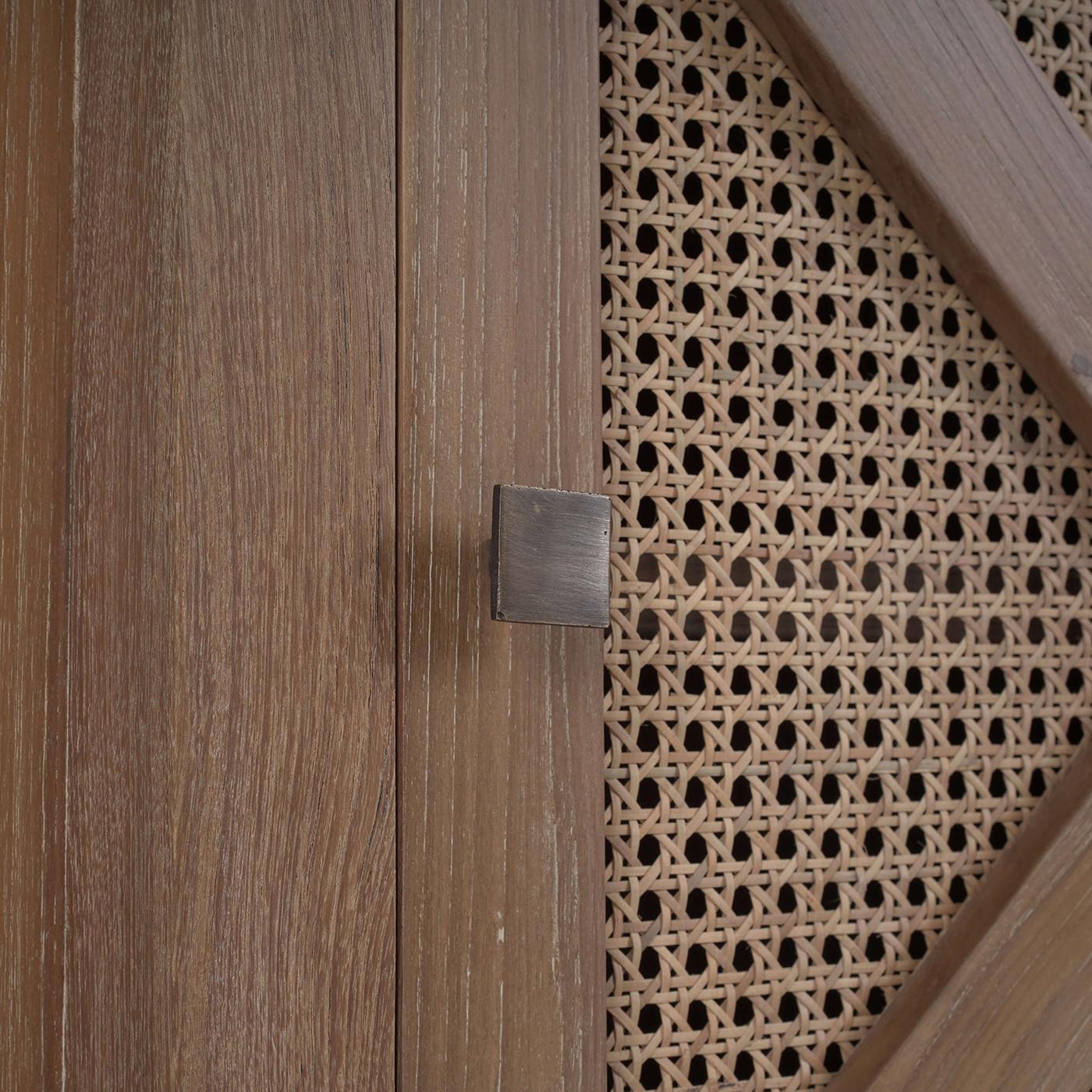 Rustikales Sideboard aus aufgearbeitetem Teakholz im Angebot 2