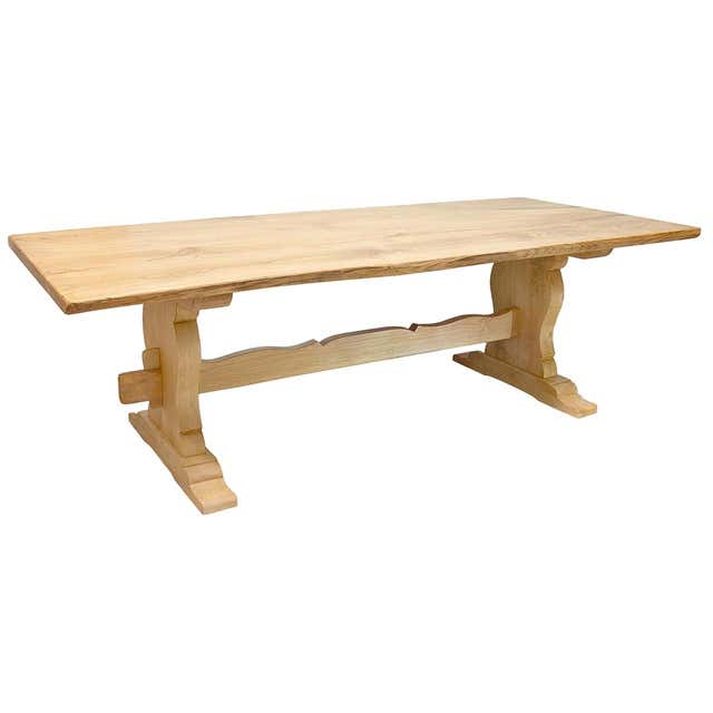Rustic Rectangular Table American Rustic Adirondack Style Rectangular Dining Table For Sale at ...