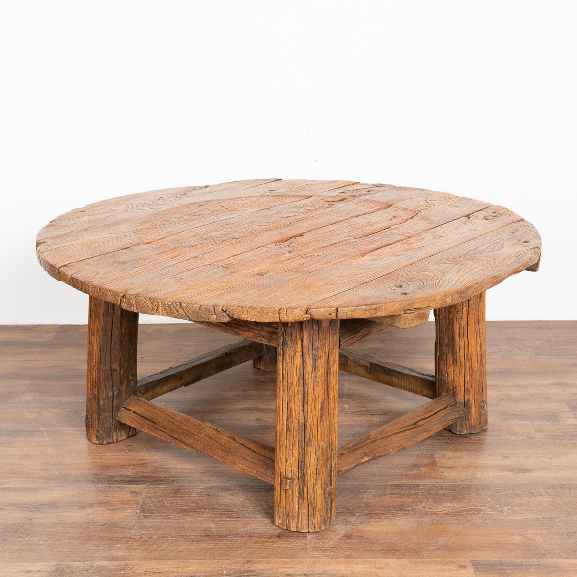Rustic Round Coffee Table, China, circa 1860-80 5