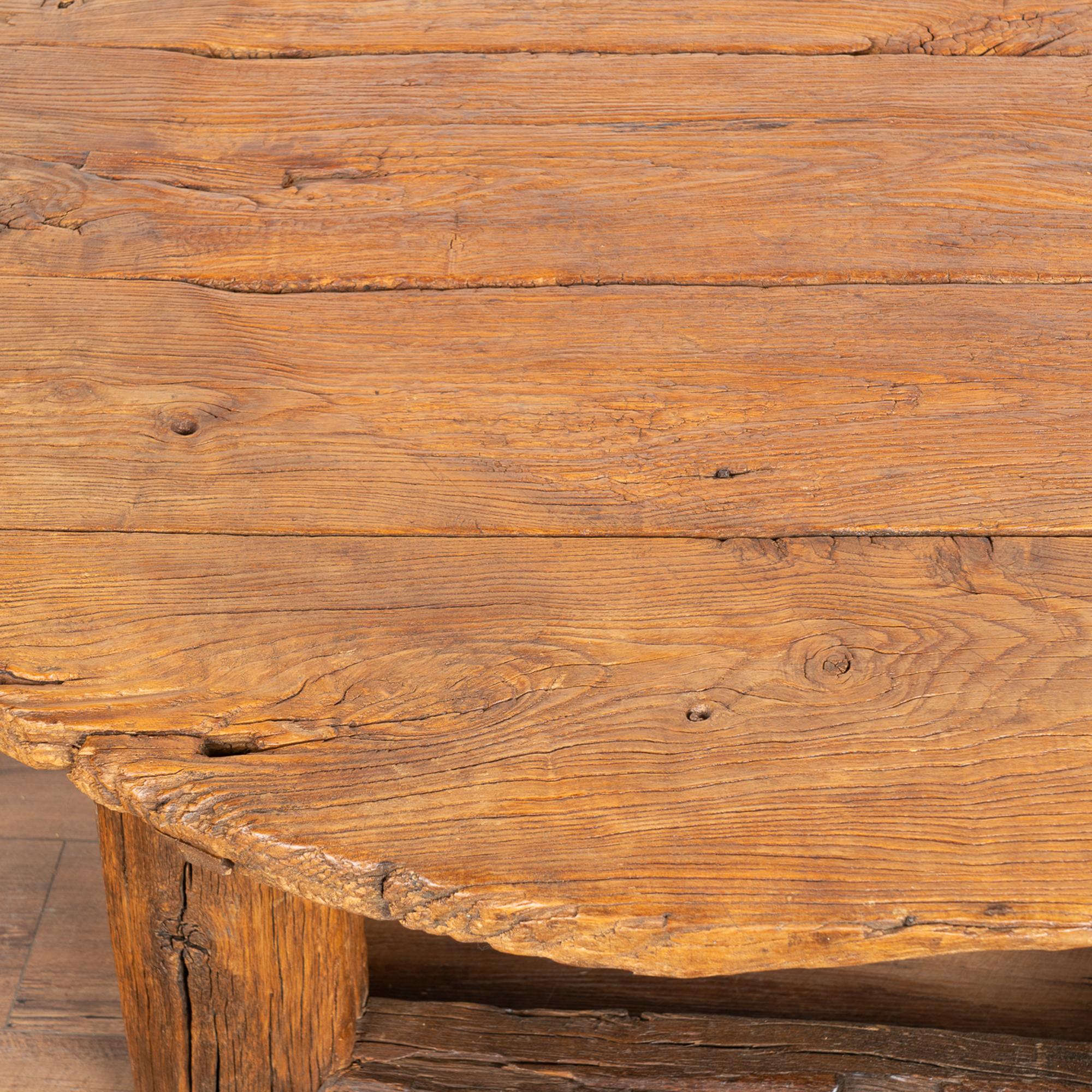 Rustic Round Coffee Table, China, circa 1860-80 1