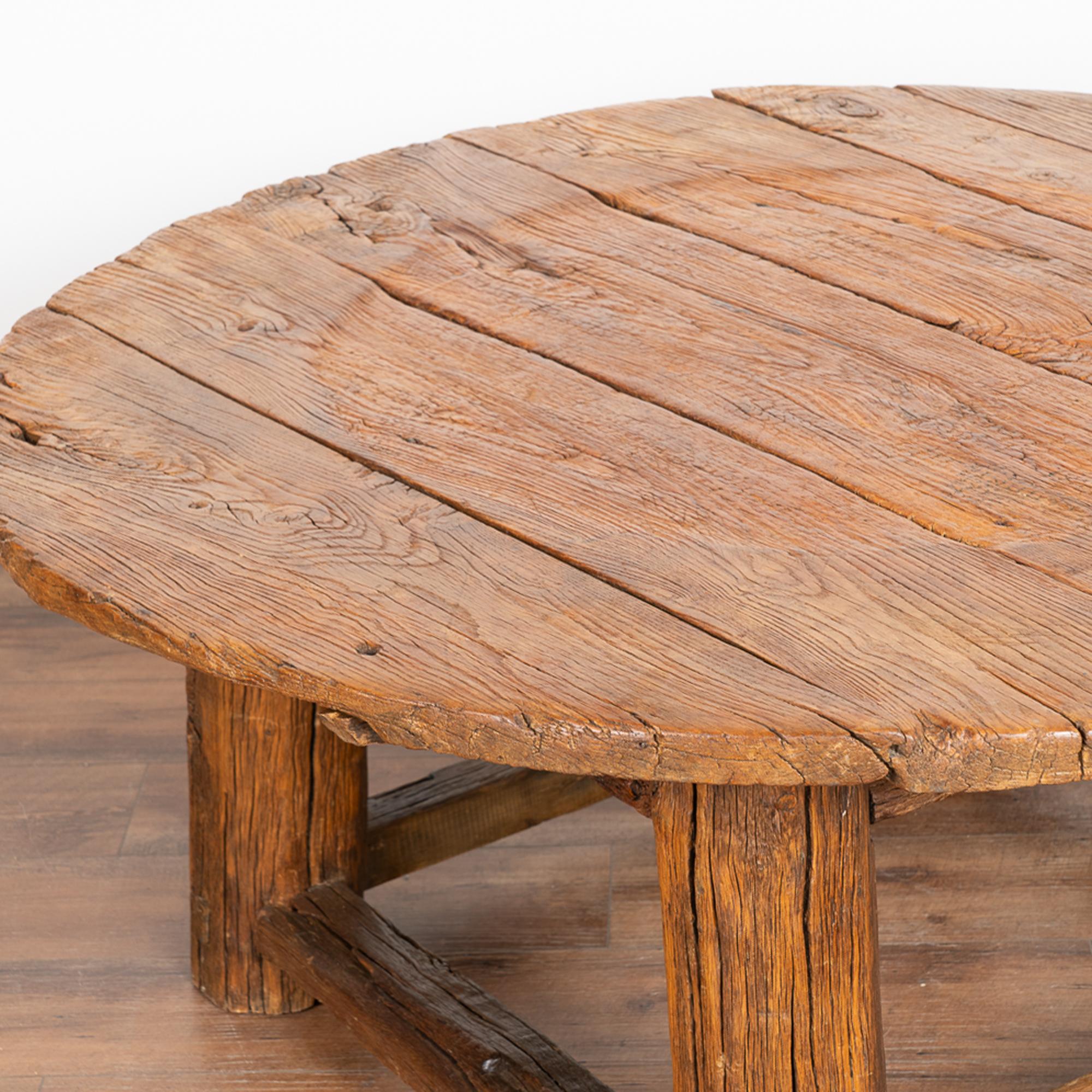 Rustic Round Coffee Table, China, circa 1860-80 3