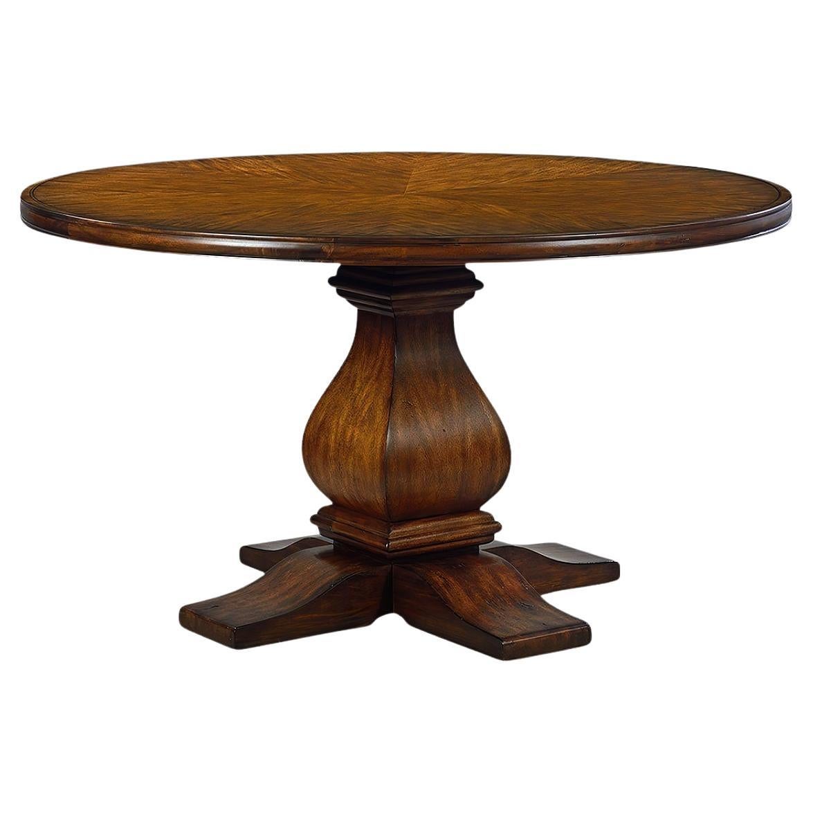 Table de salle à manger rustique en Wood Wood