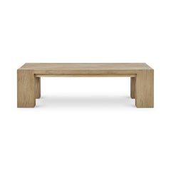Rustic Scandinavian Teak Coffee Table