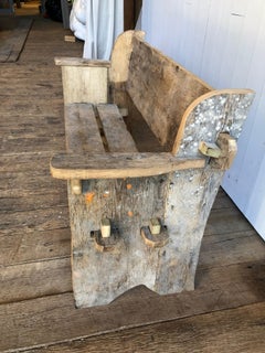 Rustic Scottish Style Garden Bench