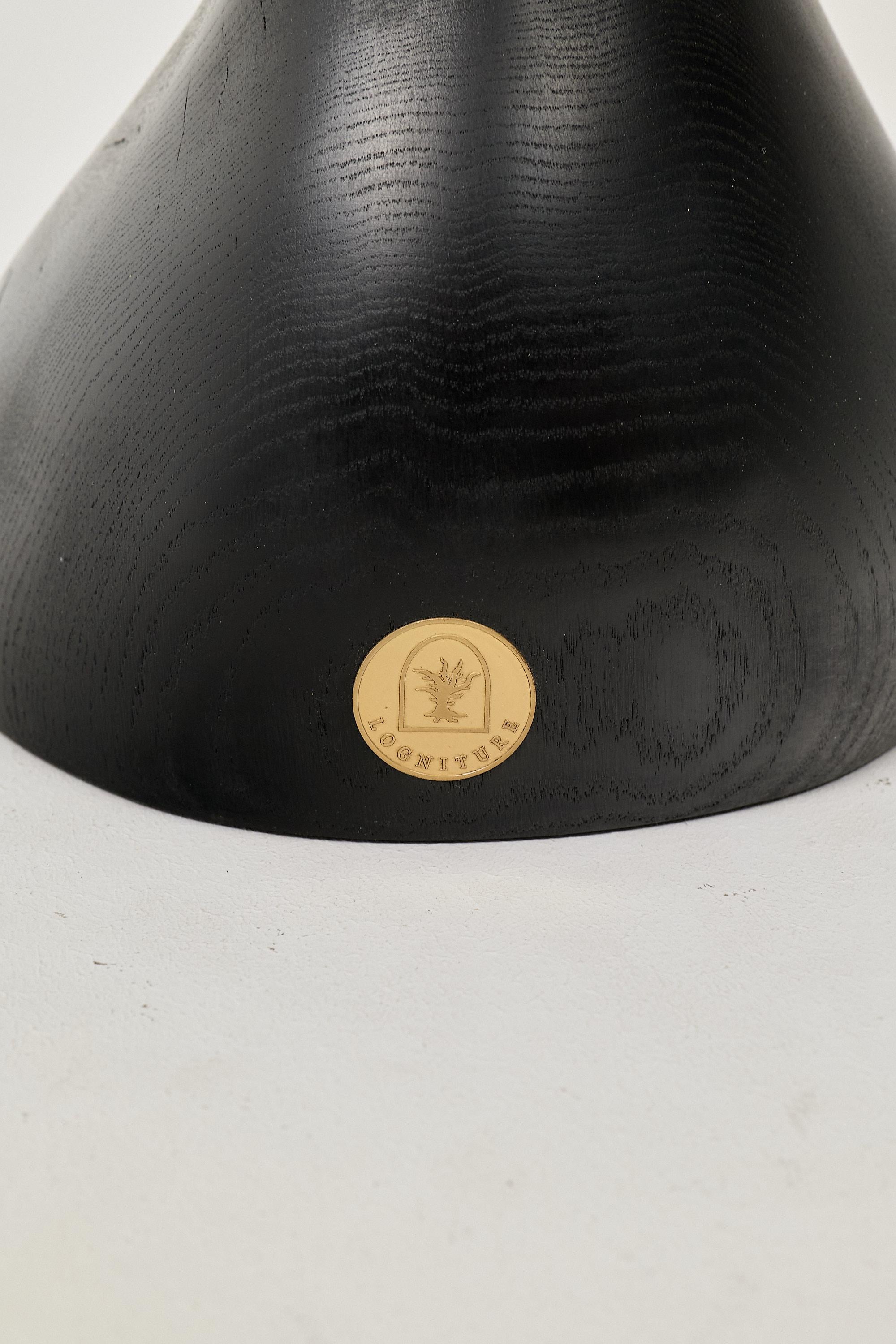 Mesa Auxiliar Escultórica Rústica, Madera de Roble Negro Quemado, Tallada, Única, Muebles de Madera en venta 2