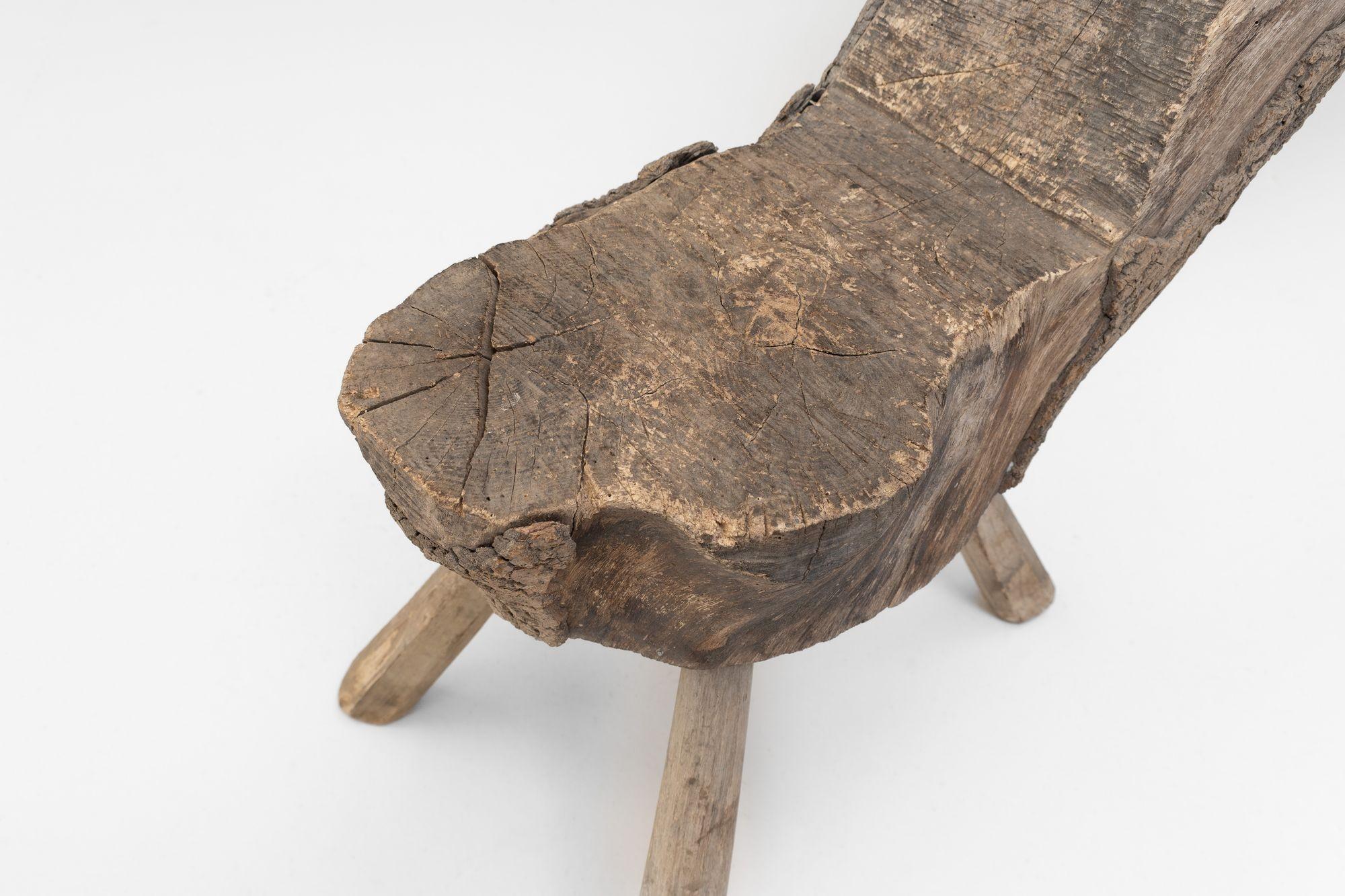 Metà XIX secolo Sedile rustico in vendita