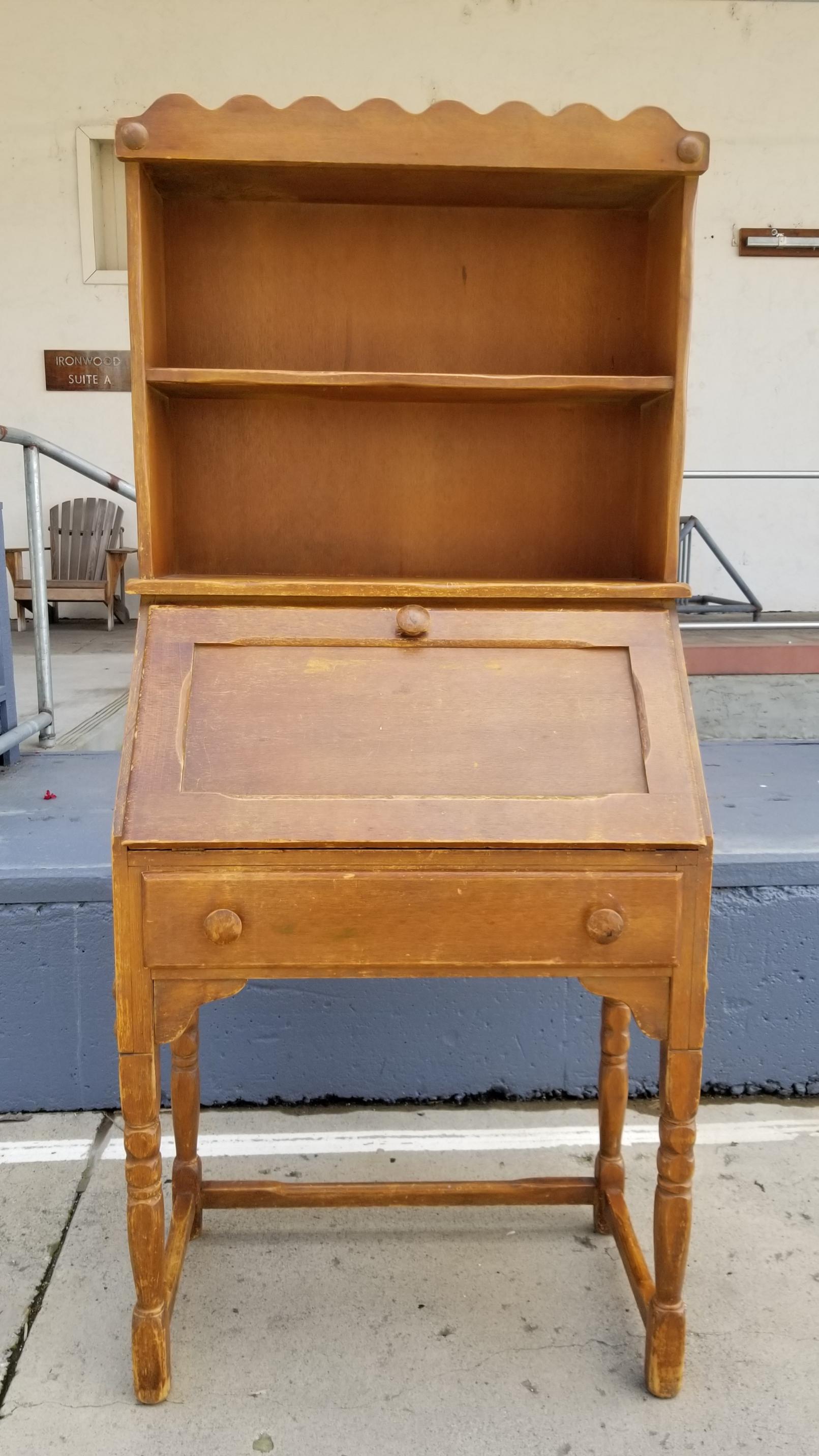 Rustic Secretary Desk by Monterey Furniture 7