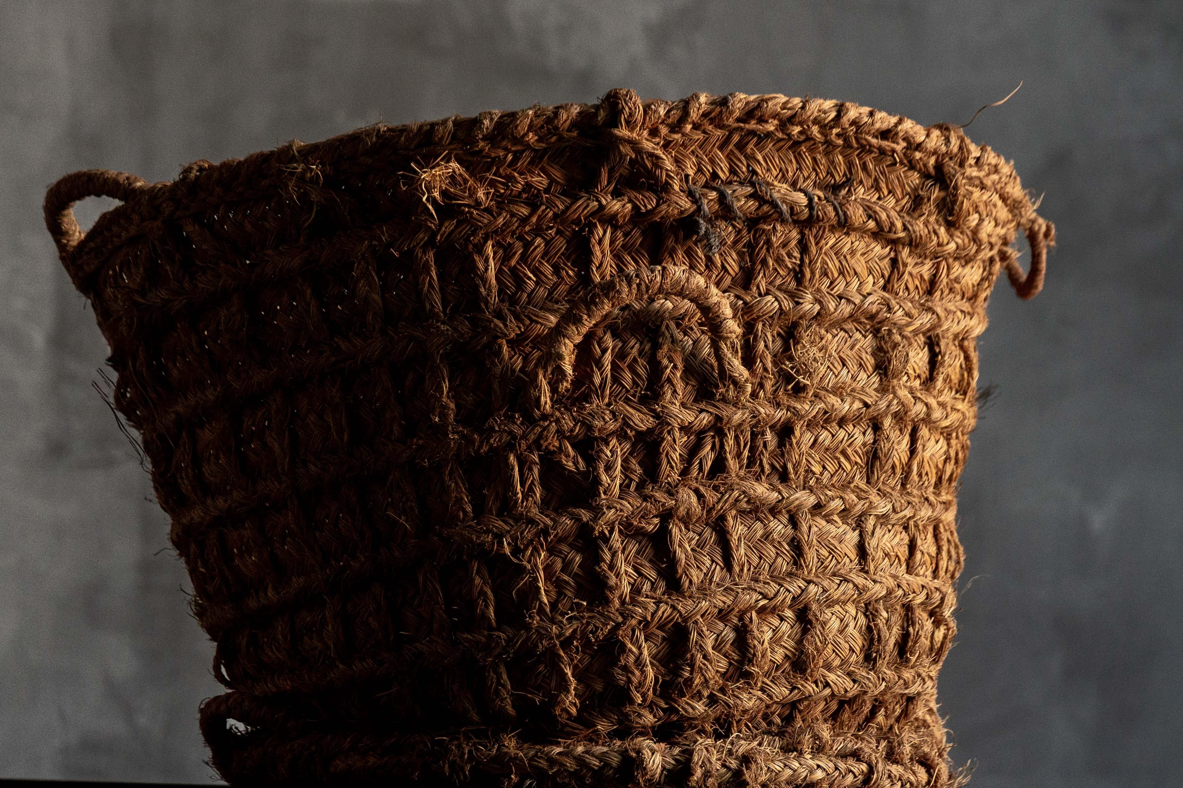 Rustic Set of Handwoven Baskets, France, 19th Century For Sale 5