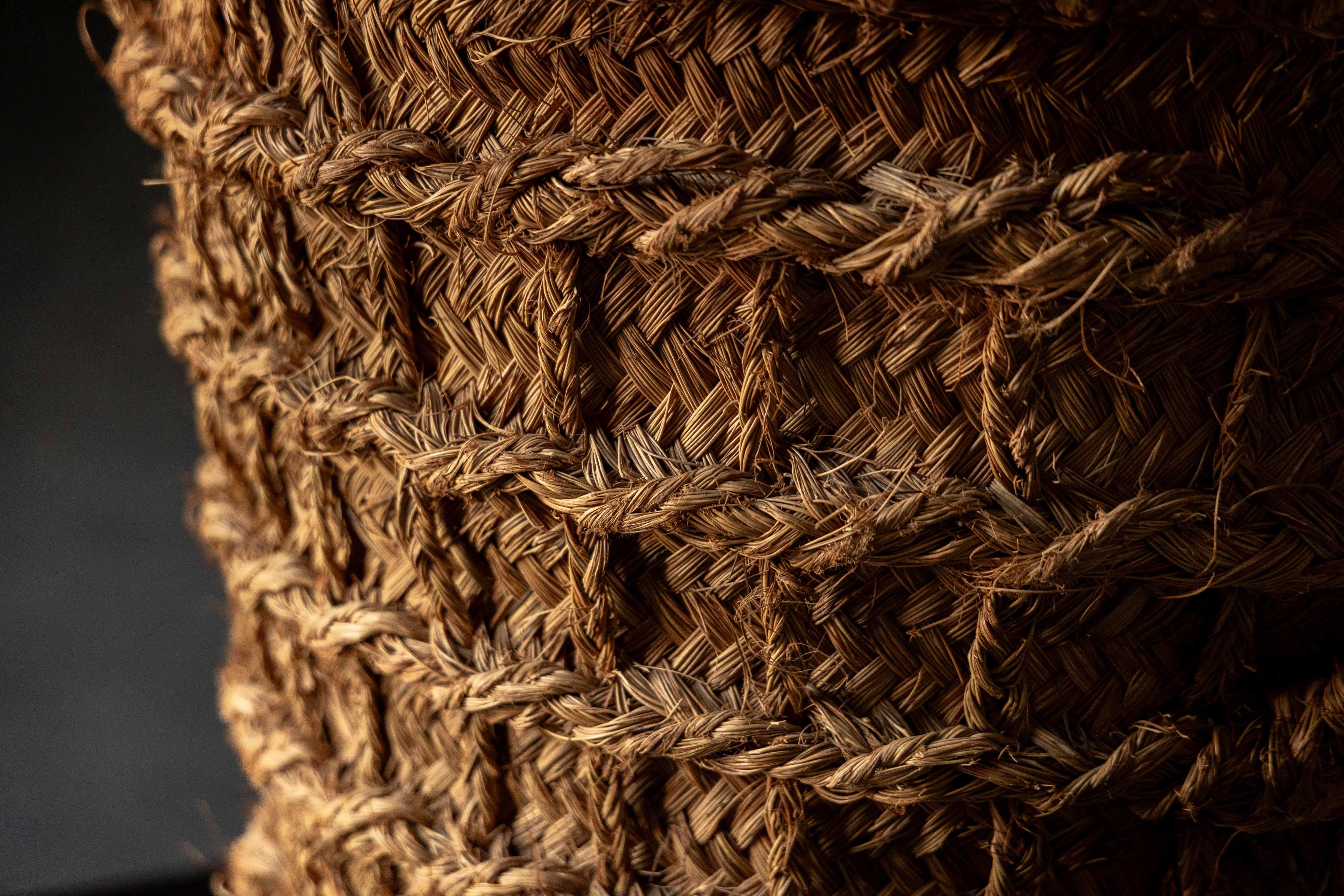 Rustic Set of Handwoven Baskets, France, 19th Century For Sale 14