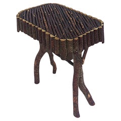 Table d'appoint rustique