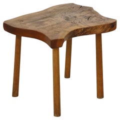 Rustic Side Table Root Wood Tree Trunk Brutalist 54cm