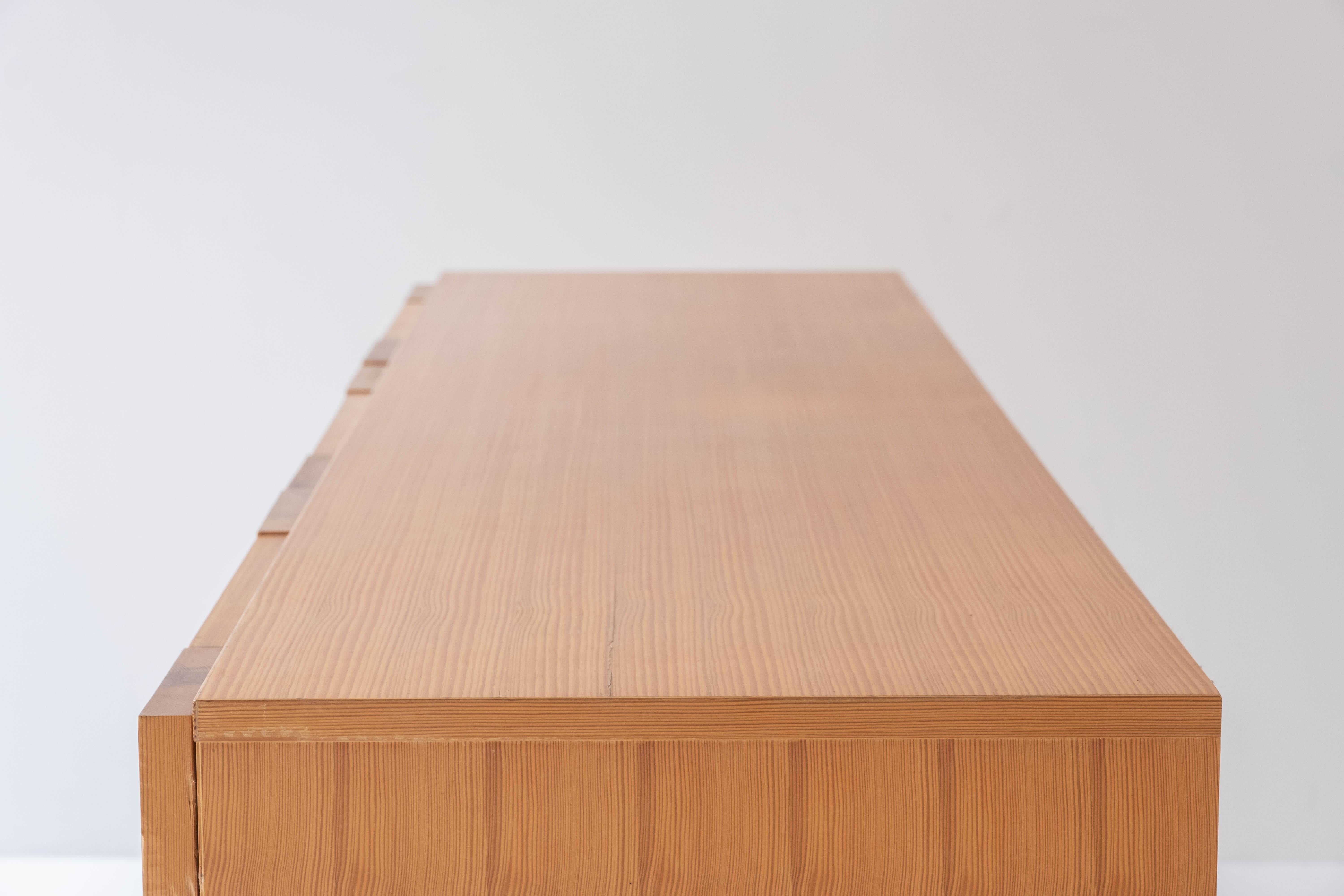 Rustic Sideboard in Pine from Denmark, 1960s 6