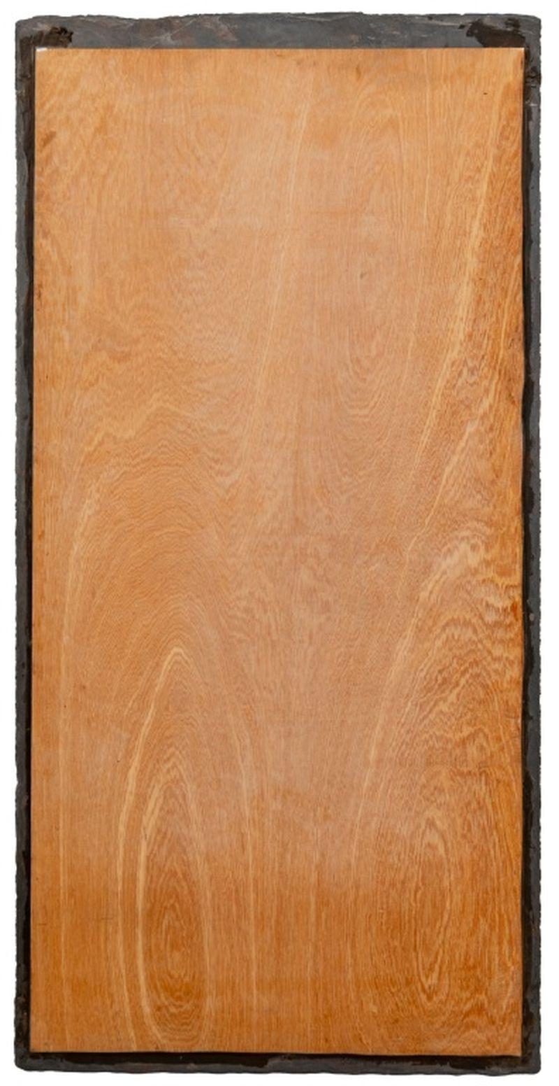 Rustic Slate Framed Full-Length Mirror For Sale 2