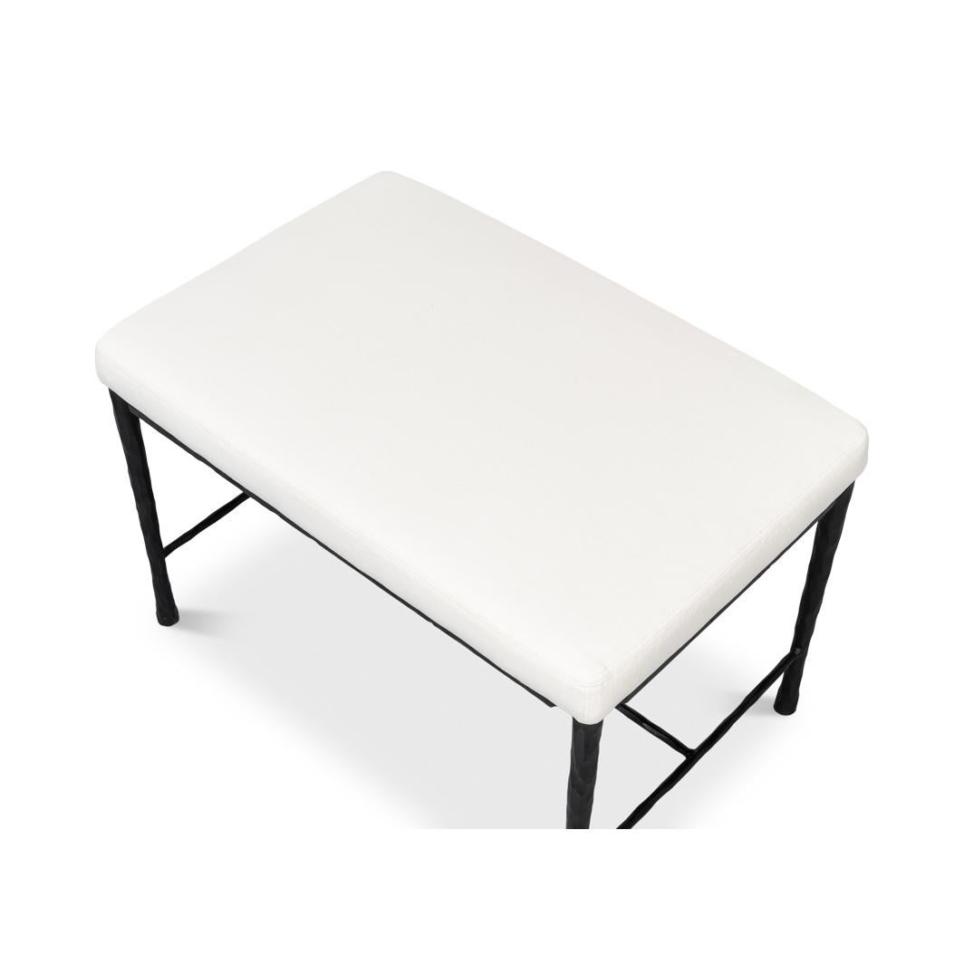 Contemporary Rustic Small Bench For Sale