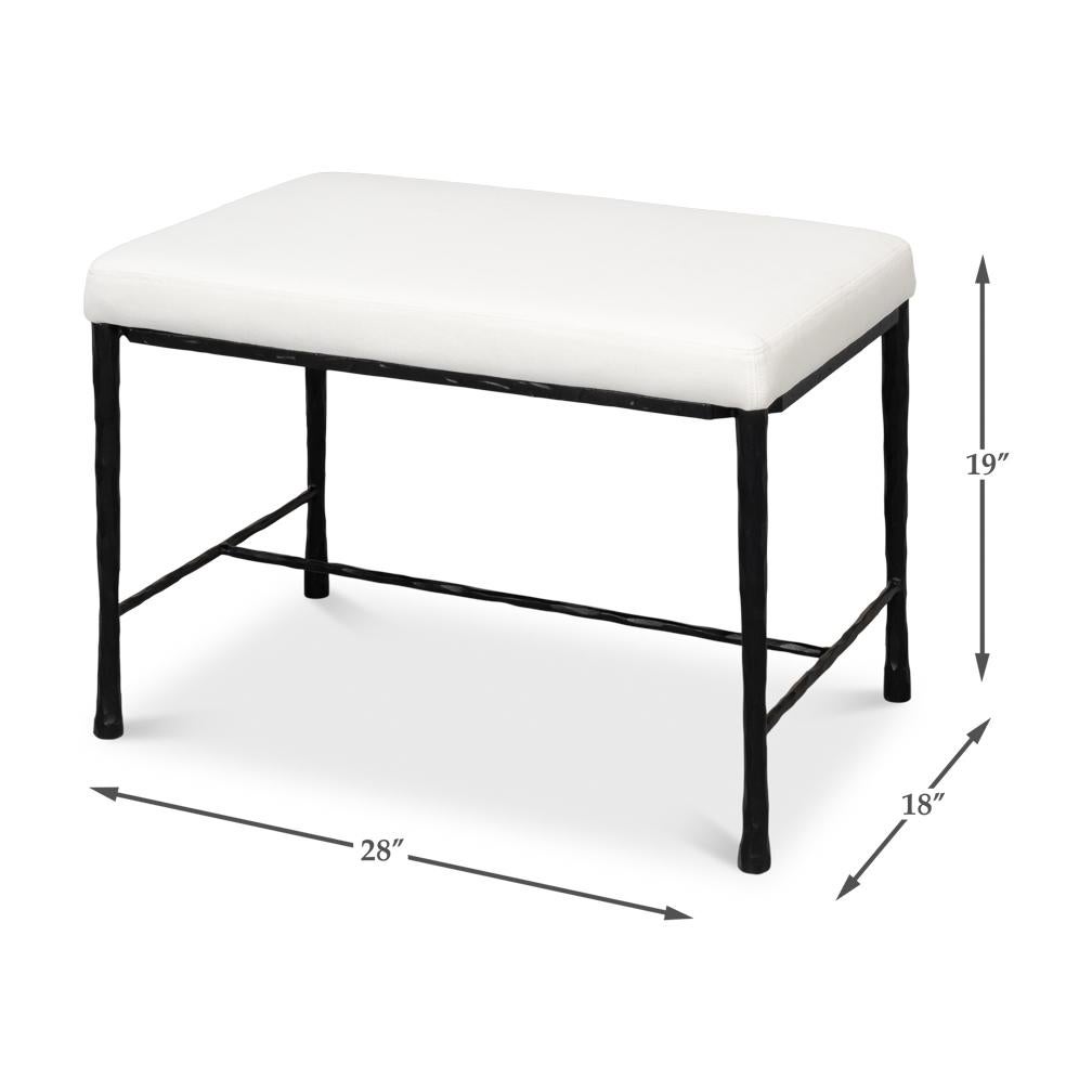 Rustic Small Bench For Sale 1