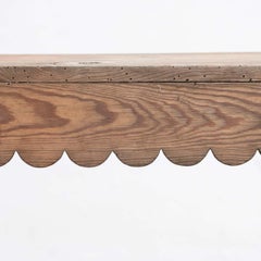 Rustic Small Wood Bench, circa 1920