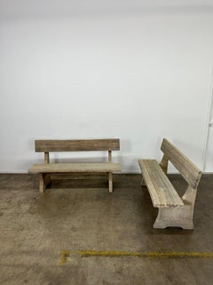 Rustic Solid oak benches -sold separately