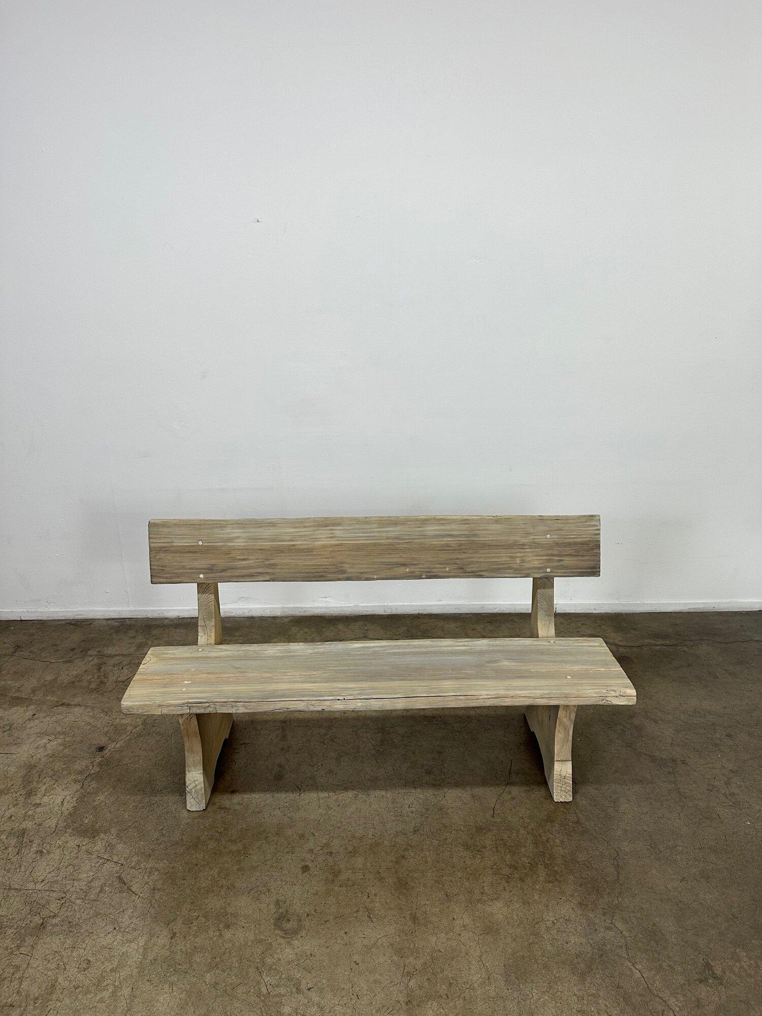 Modern Rustic Solid oak benches -sold separately For Sale