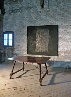 Rustic Spanish 18th Century Chestnut Dining or Center Table