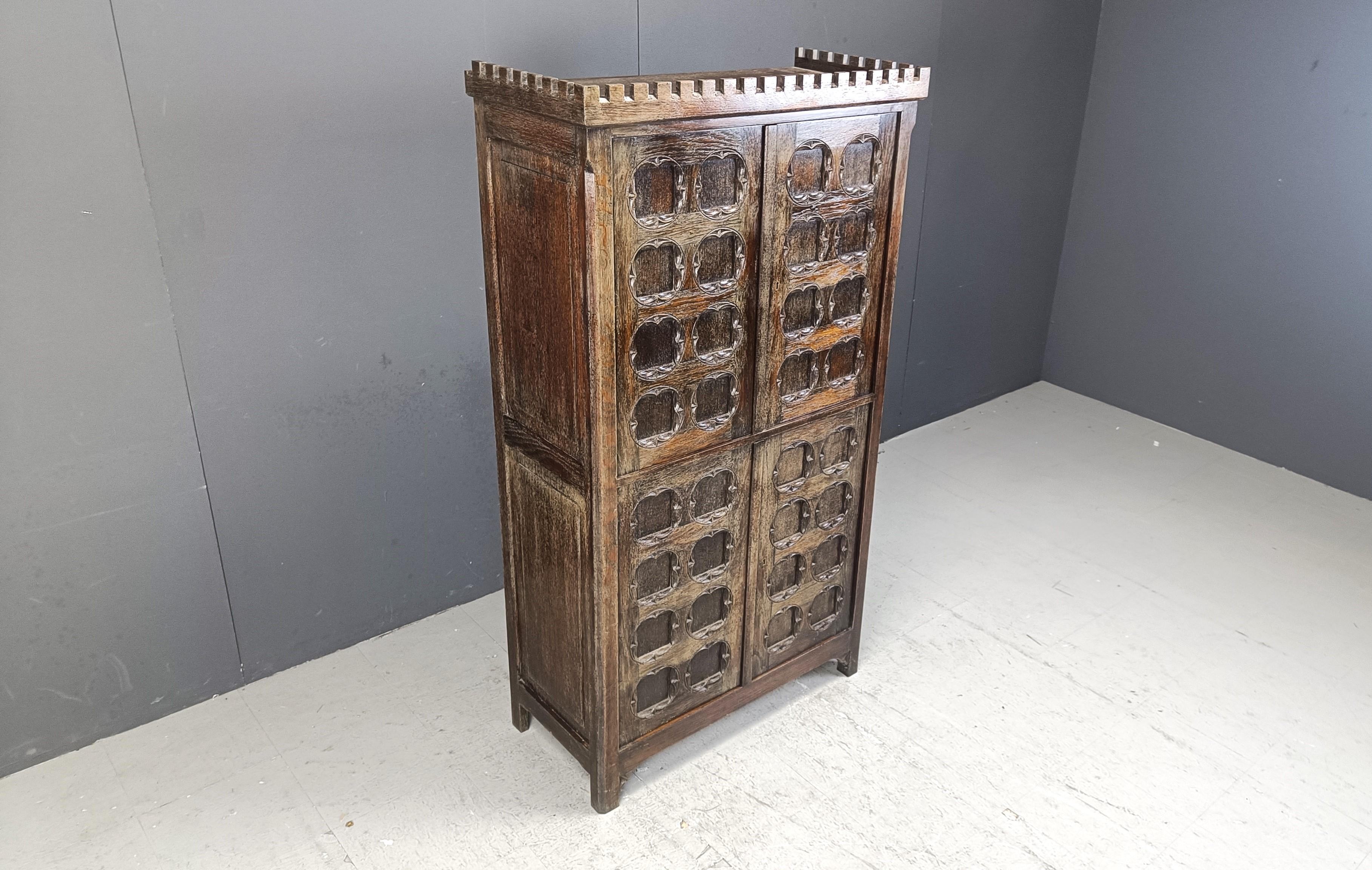 Rustic spanish cabinet, 1960s 1
