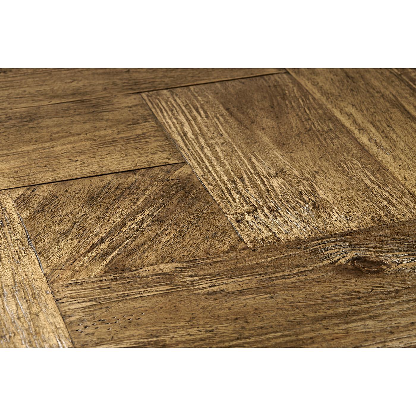 XXIe siècle et contemporain Table basse carrée rustique en vente