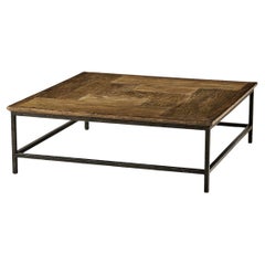 Rustic Square Coffee Table