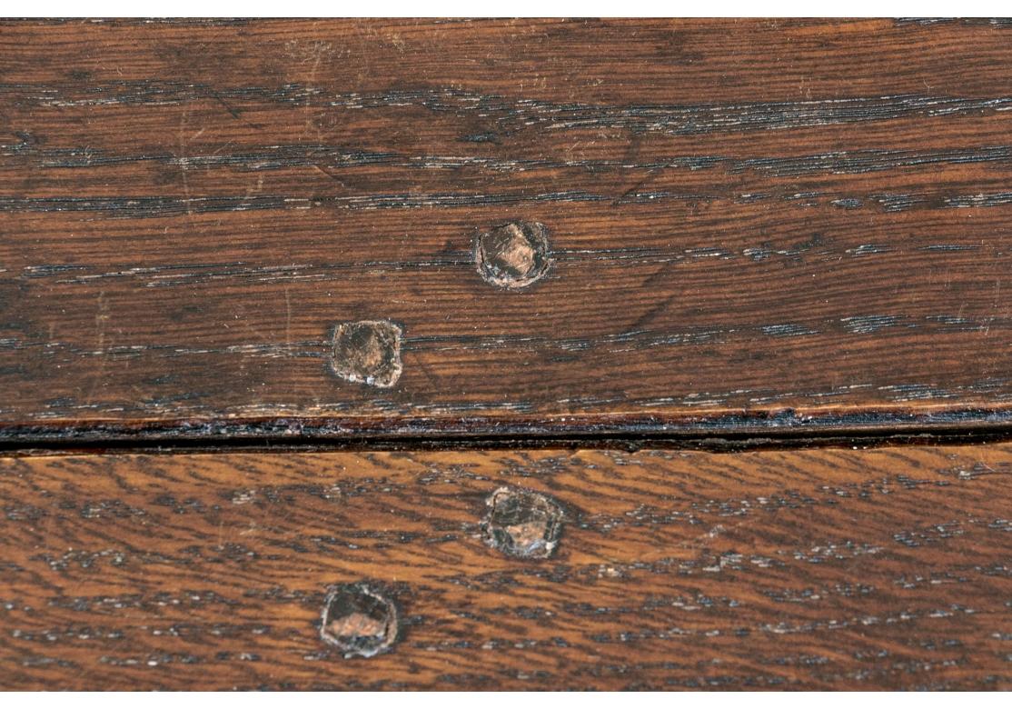 XX secolo Console rustica in Oak macchiato in vendita