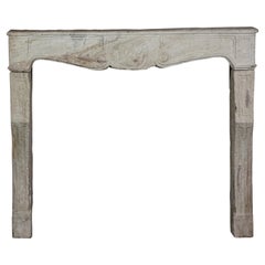 Antique Rustic Stone Fireplace Surround From France For Authentic Interior Creation