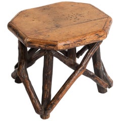 Rustic Stool, England, circa 1860