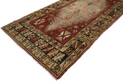 1940's Turkish Oushak Carpet with Modern Style