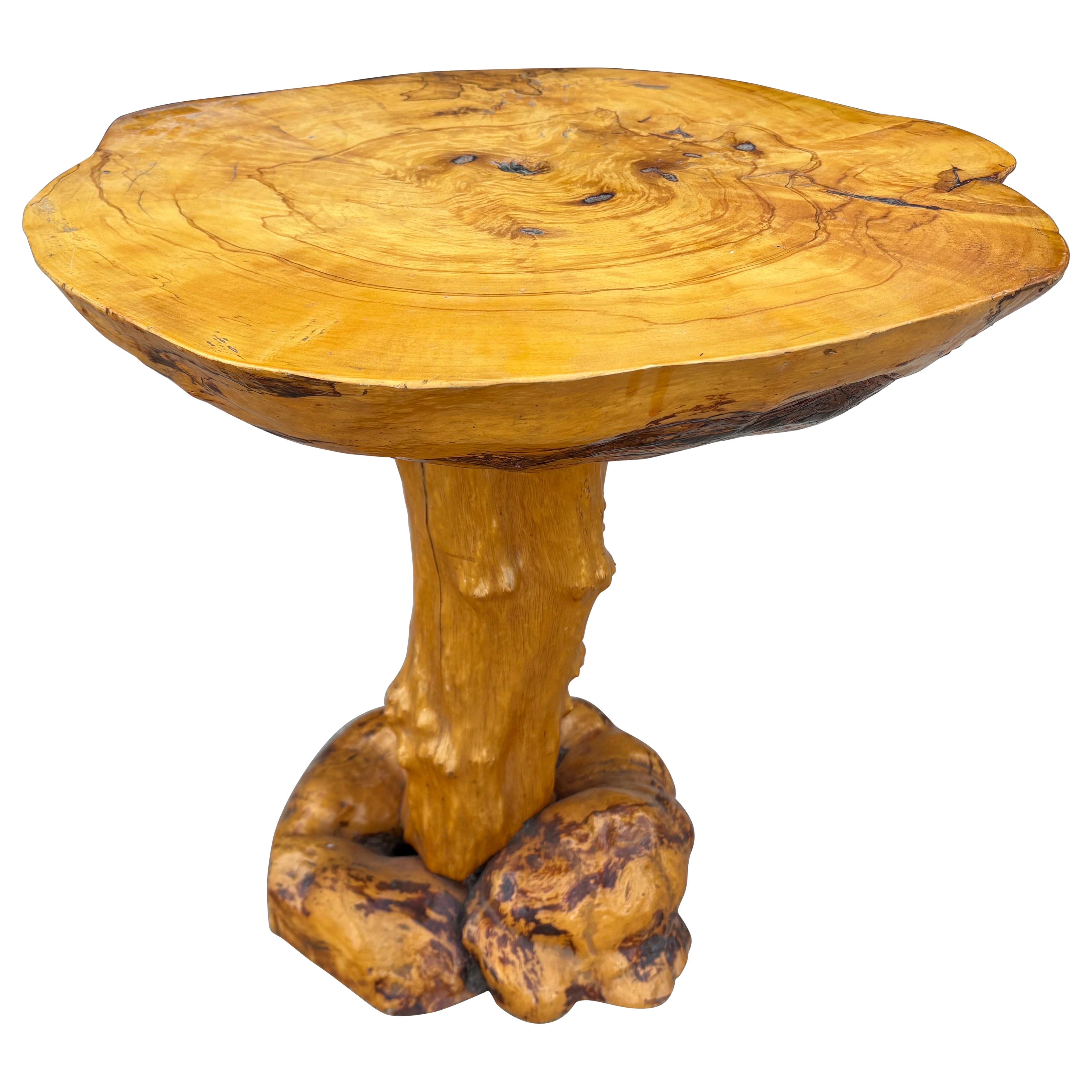 Rustic Swedish Root Table For Sale